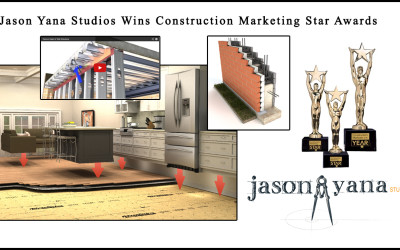 Jason Yana Studios Wins Three Construction Marketing Star Awards