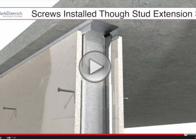 ClarkDietrich TRAKLOC® Drywall Framing System Animated Video
