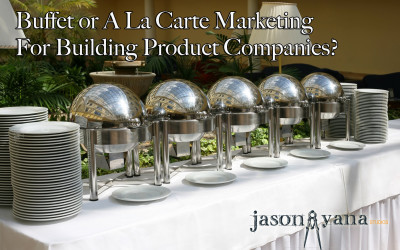 Building Product Marketing from the buffet or a la carte?