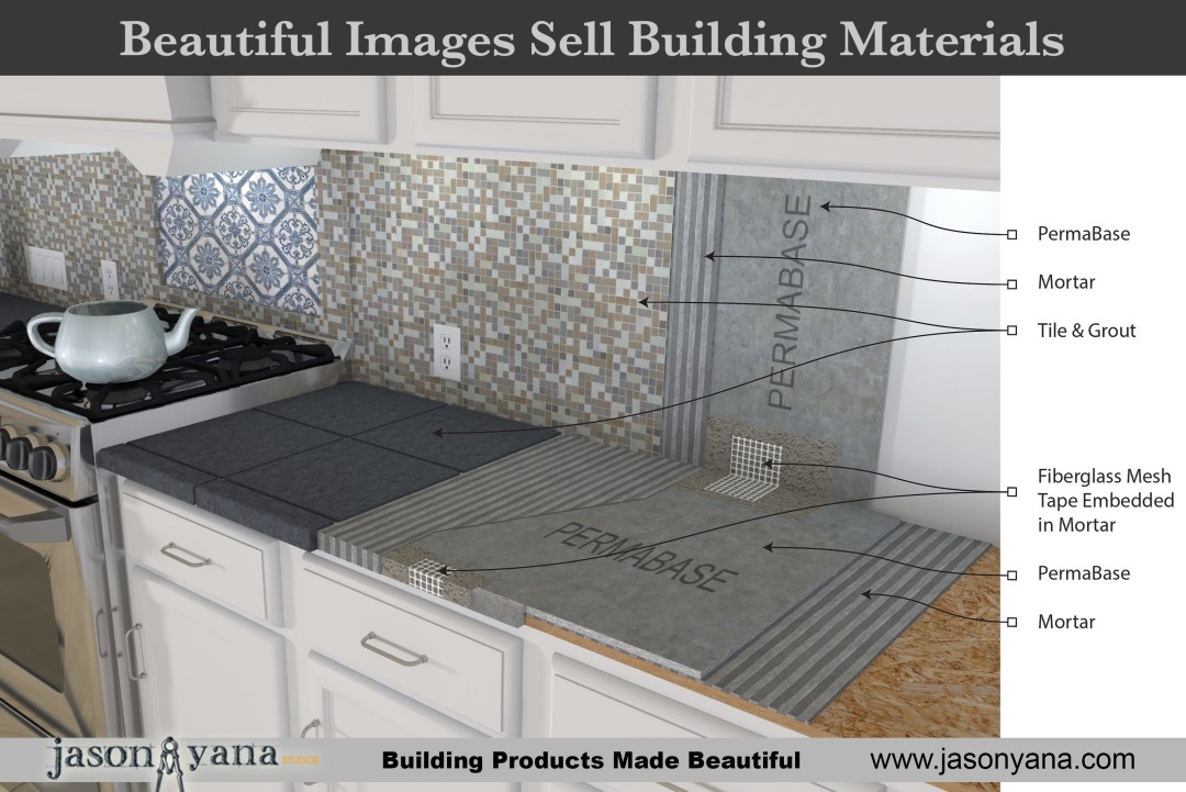 Beautiful 3d Details – National Gypsum PermaBase