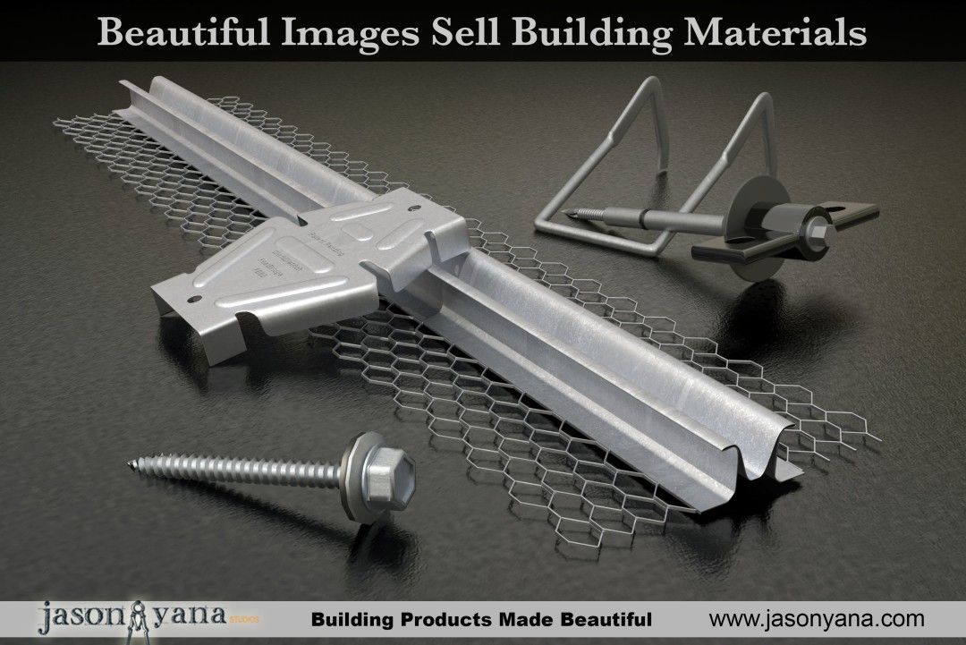 3d Product Renderings of Assorted Metal Accesories