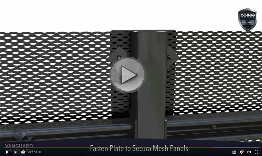 Vanguard Perimeter Security Fence System Installation Video