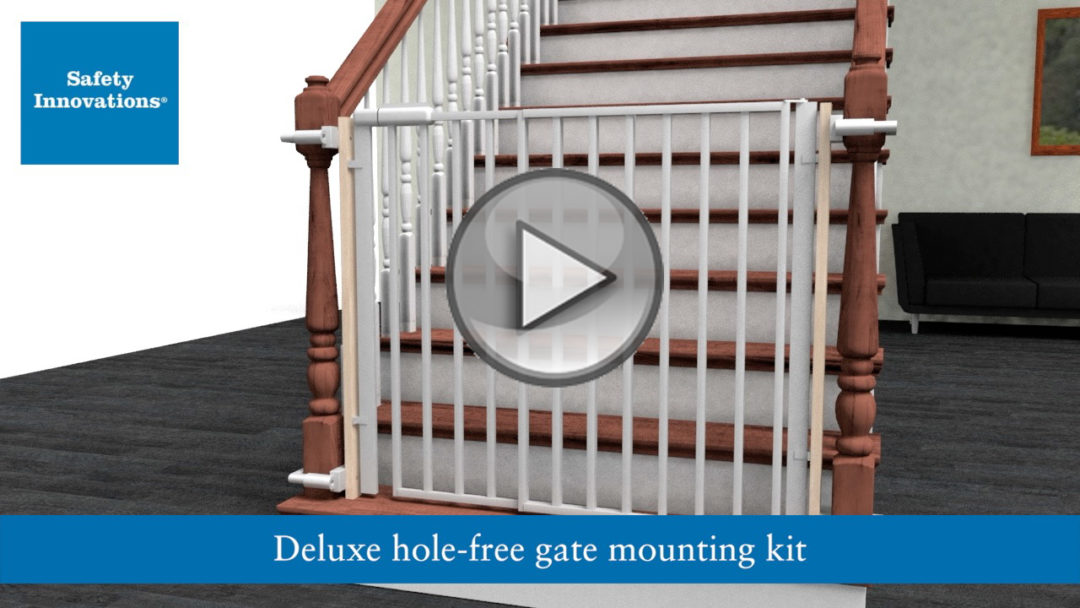 Safety Innovations Baby Gate Mount Install