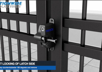 Keystone Gate Latch Installation video