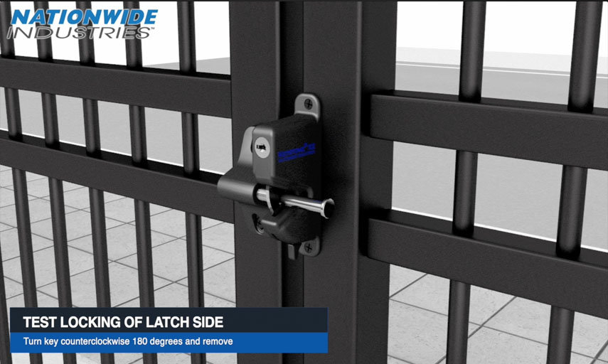 Keystone Gate Latch Installation video