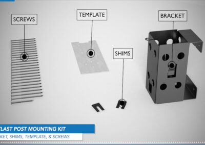 Vinylast Post Pocket Bracket