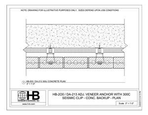 hb-200-da213-300C CONCRETE PLAN